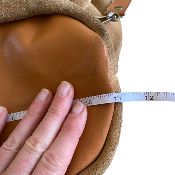 EUC Handmade Mexican Leather and Suede Knapsack - Picture 8 of 10